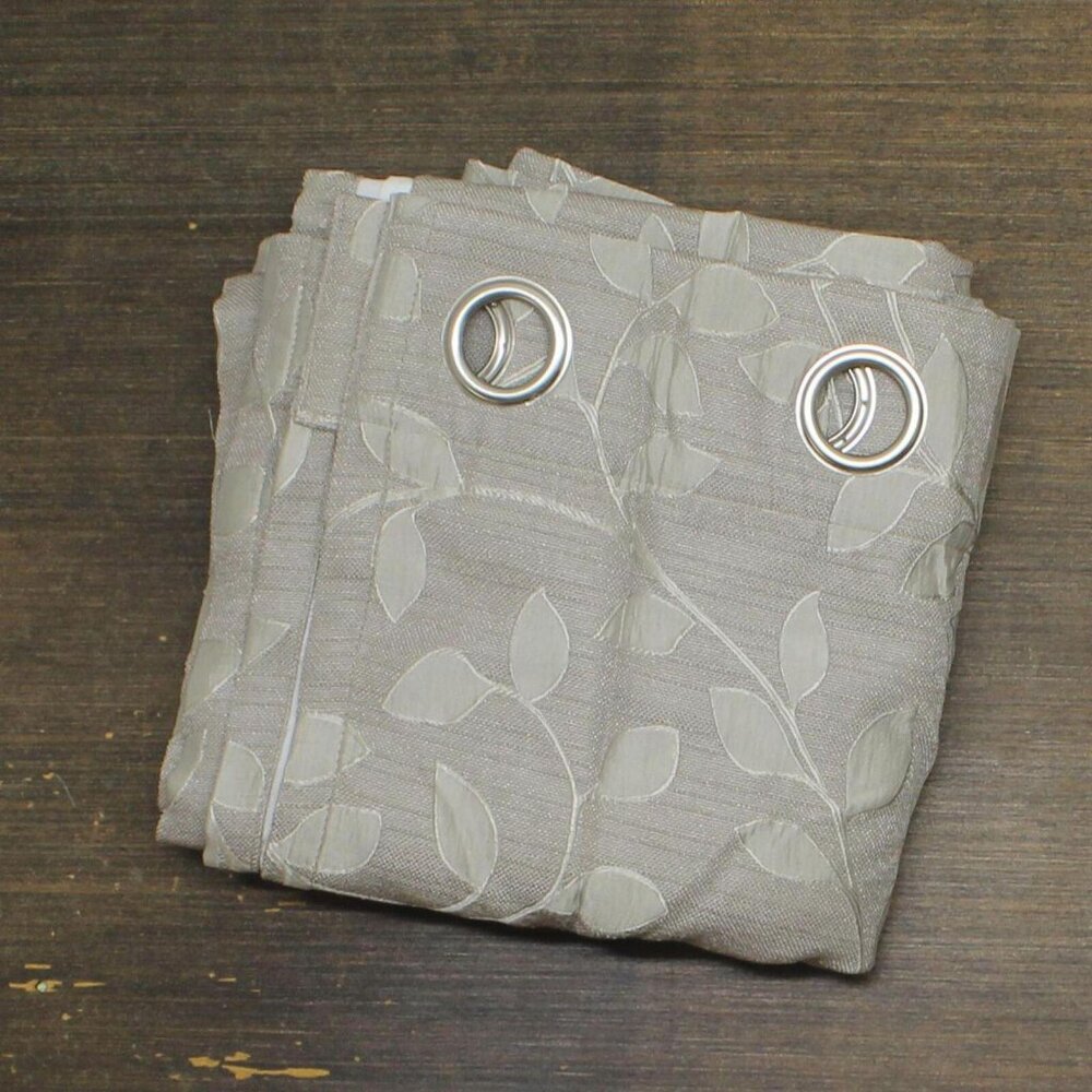 Linden Street Light-Filtering Top Single Curtain Panel Sullivan Khaki 50" x 95"